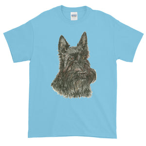 Scottish Terrier Scottie Dog Adult Unisex T-shirt