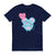 Cute Mouse with Heart Balloon Unisex T-shirt