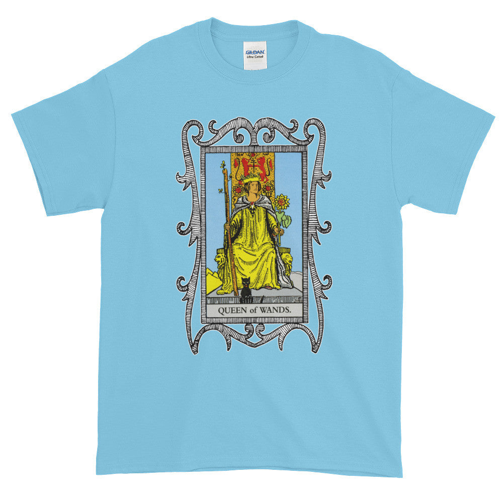 Queen of Wands Tarot Card Unisex Adult T-shirt
