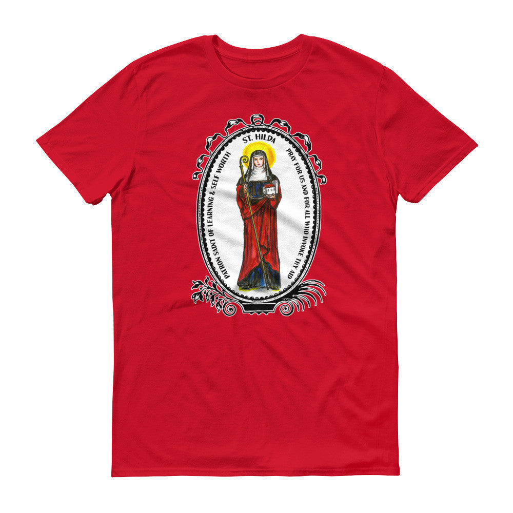 St Hilda Patron of Learning & Self Worth Unisex T-shirt