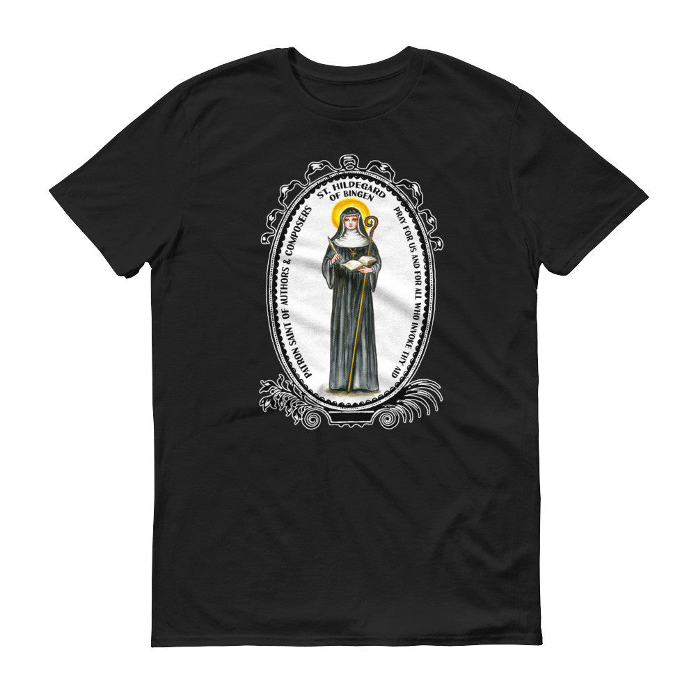 St Hildegard of Bingen Patron of Authors & Composers T-shirt
