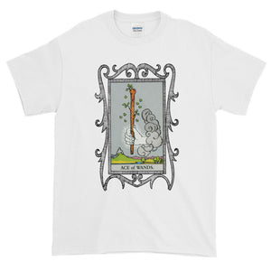 Ace of Wands Tarot Card Unisex Adult T-shirt
