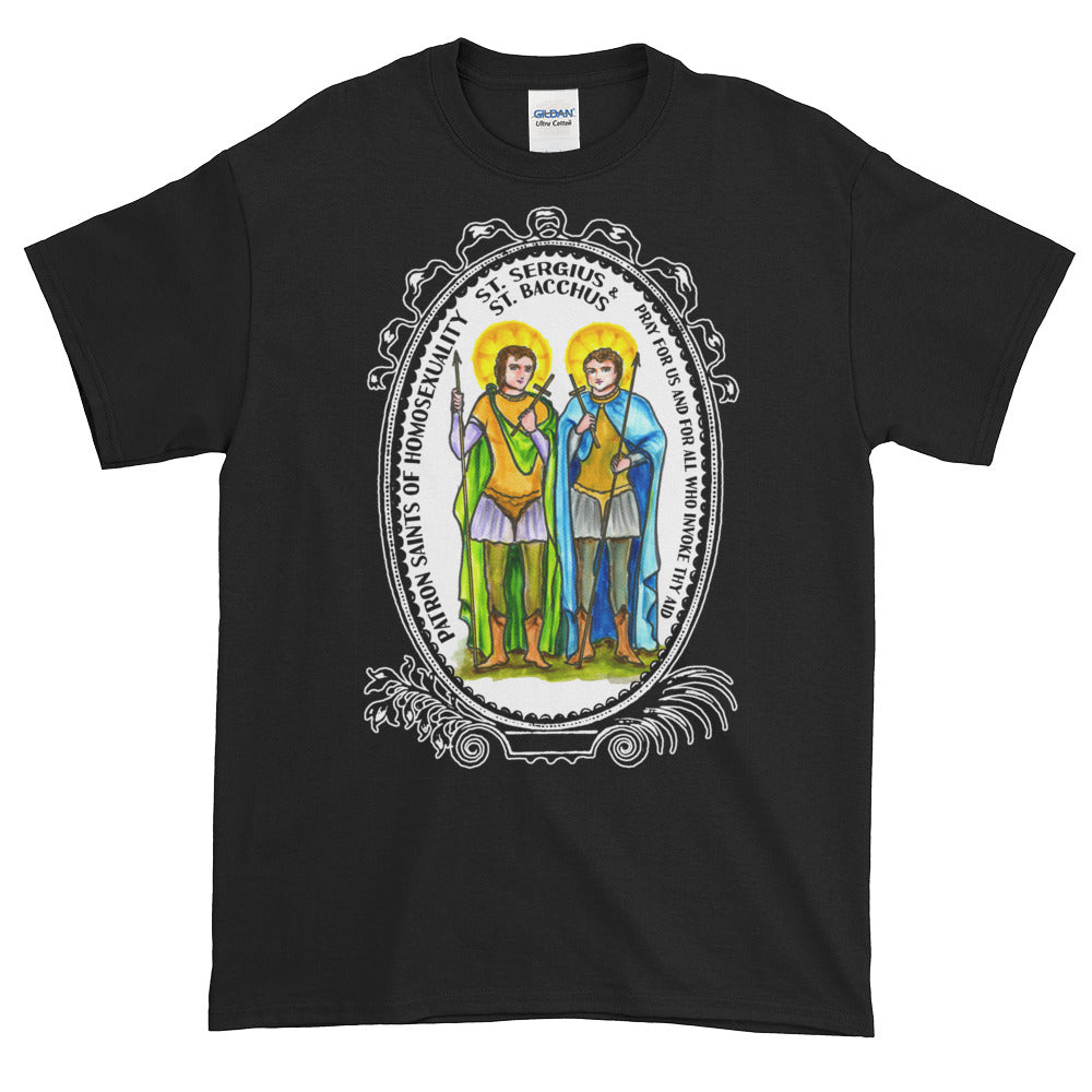 St Sergius and St Bacchus Patron Saints of Homosexuality T-Shirt