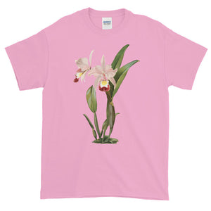 Cattleya Orchid Flowers Adult Unisex T-shirt