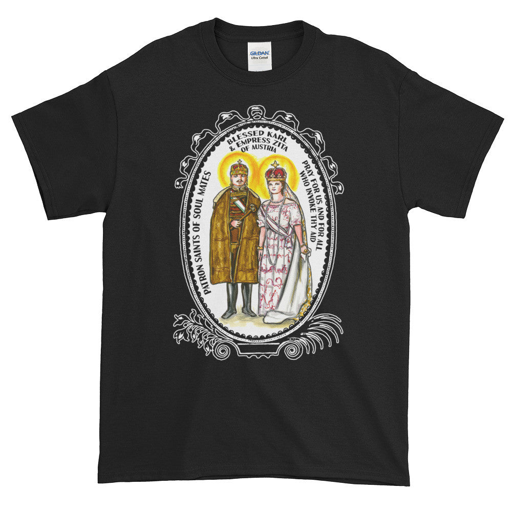 Blessed Karl & Empress Zita Patrons of Soul Mates Unisex Adult T-shirt