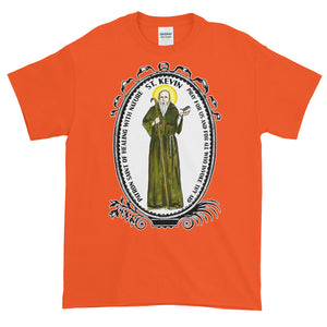 Saint Kevin Patron of Healing with Nature T-Shirt
