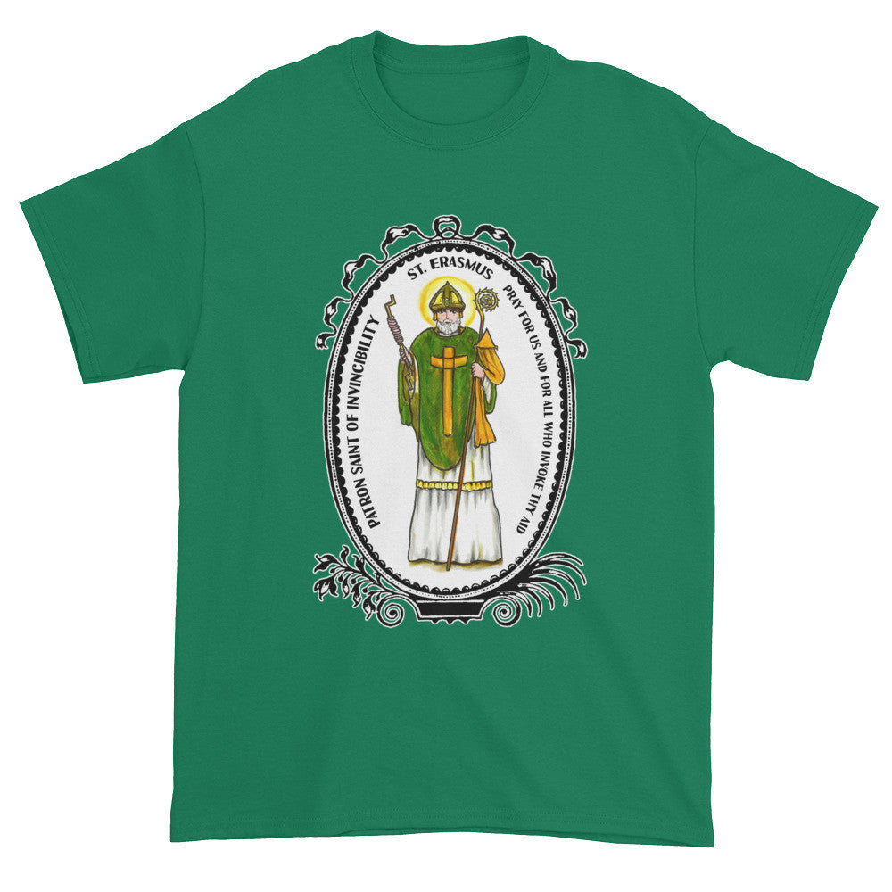 St Erasmus Patron of Invincibility Unisex T-shirt