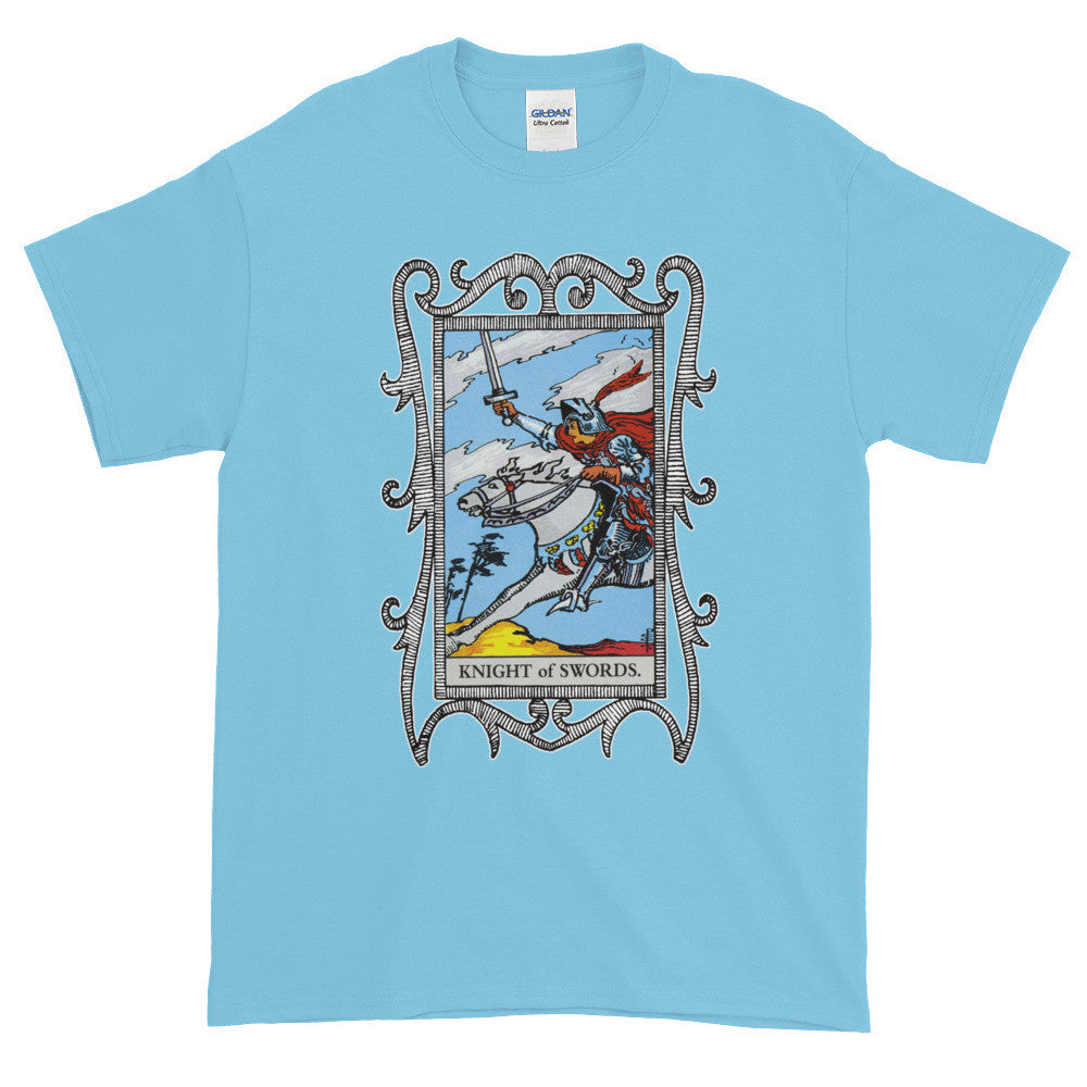 Knight of Swords Tarot Card Unisex Adult T-shirt