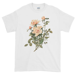 Peach Roses Adult Unisex T-shirt