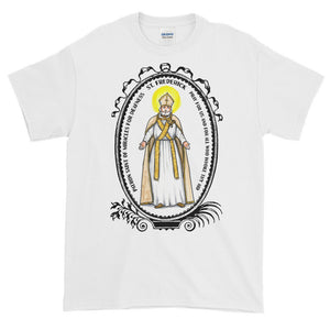 St Frederick of Miracles for Deafness Unisex Adult  T-shirt