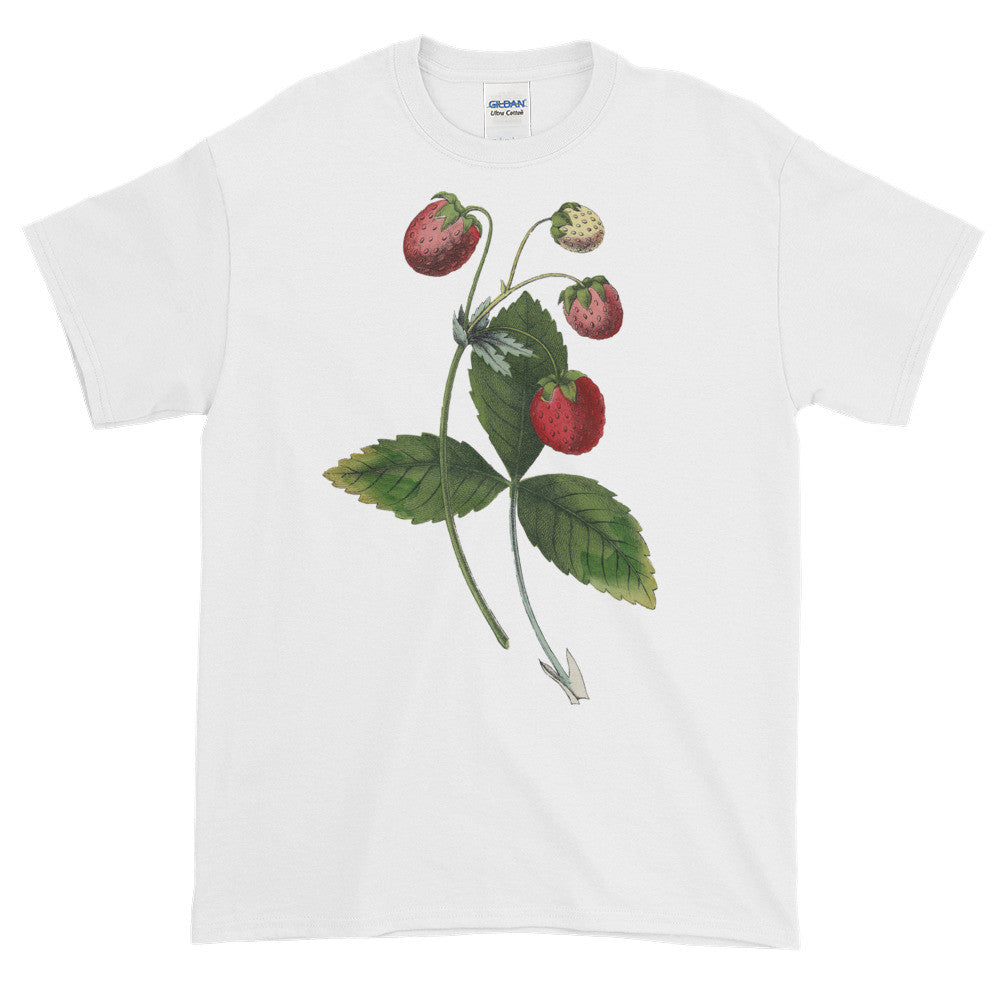 Strawberry Patch Plant Adult Unisex T-shirt