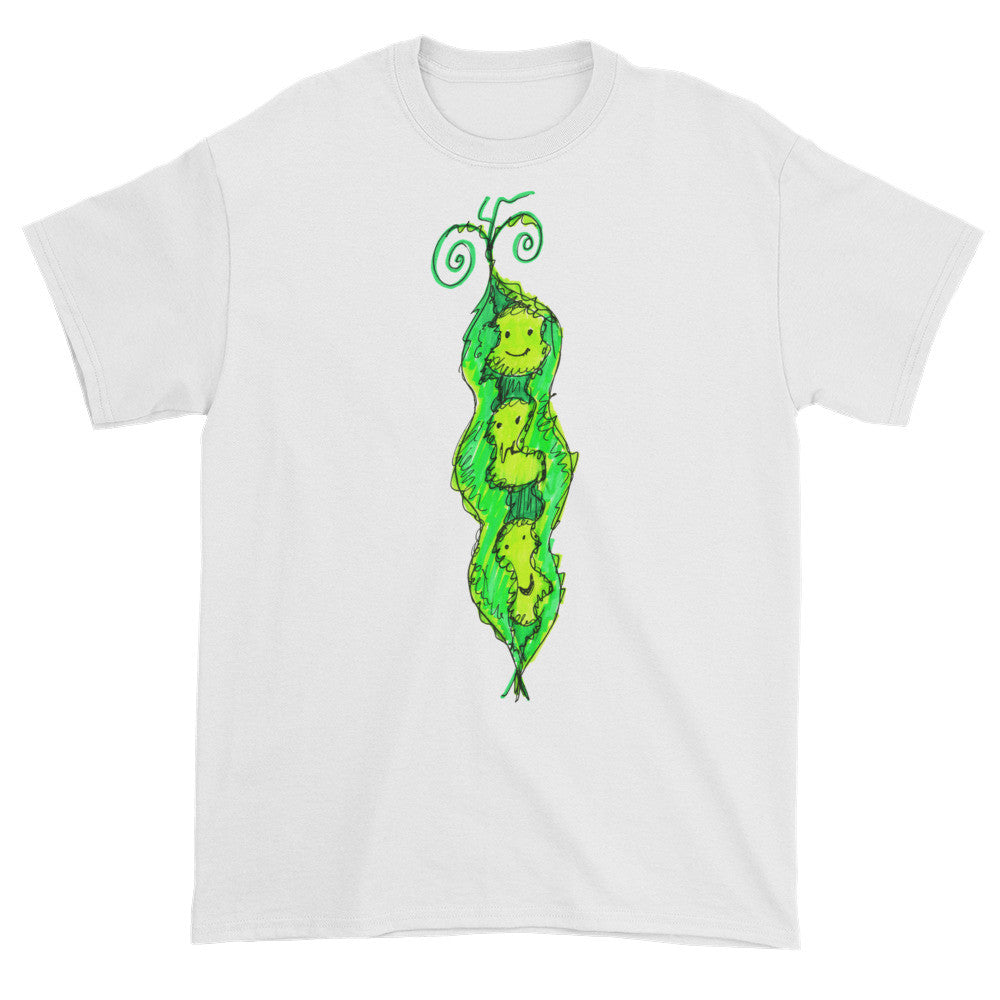 Whimsical Peas in a Pod Adult Unisex T-shirt