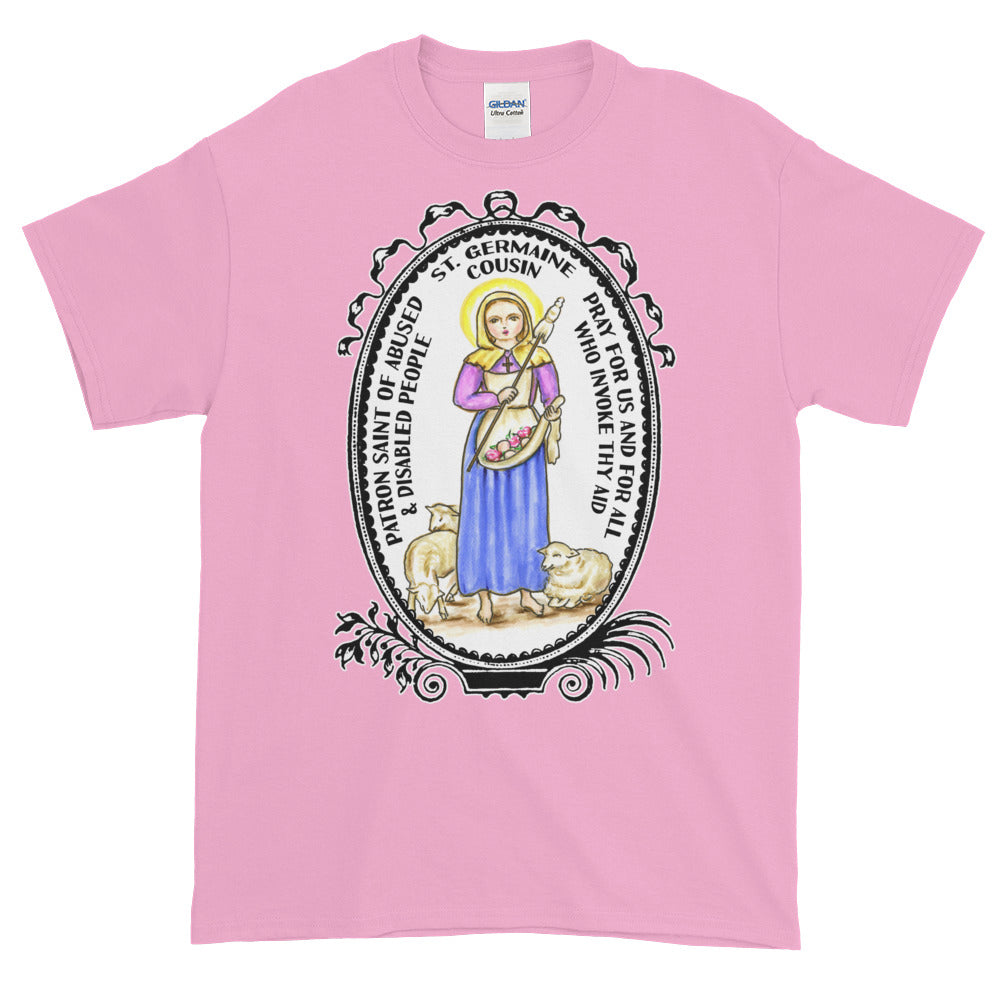 Saint Germaine Cousin Patron of Abused and Disabled People T-Shirt