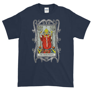 The Hierophant Major Arcana Tarot Card Adult Unisex T-shirt