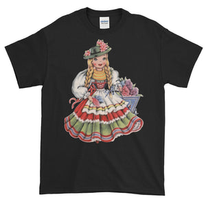 German Girl Retro Vintage Adult Unisex T-shirt