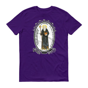 St Benedict Patron Against Poison & Inflammatory Diseases T-shirt