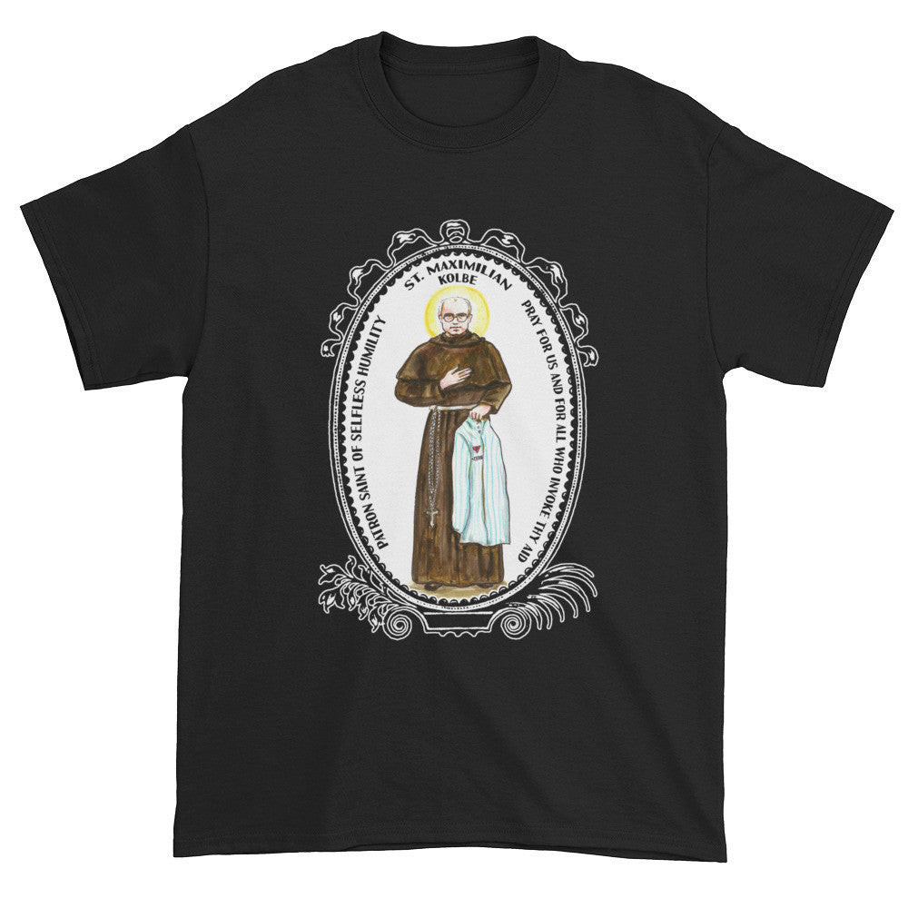 St Maximilian Kolbe Patron of Selfless Humility Unisex T-shirt