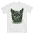 Black Cat Portrait Unisex T-Shirt