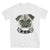 Pug Dog Portrait Unisex T-Shirt