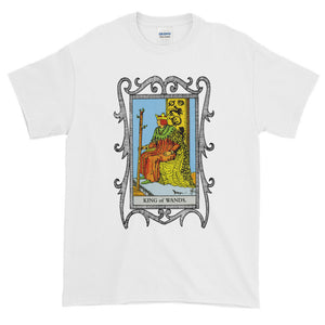King of Wands Tarot Card Unisex Adult T-shirt