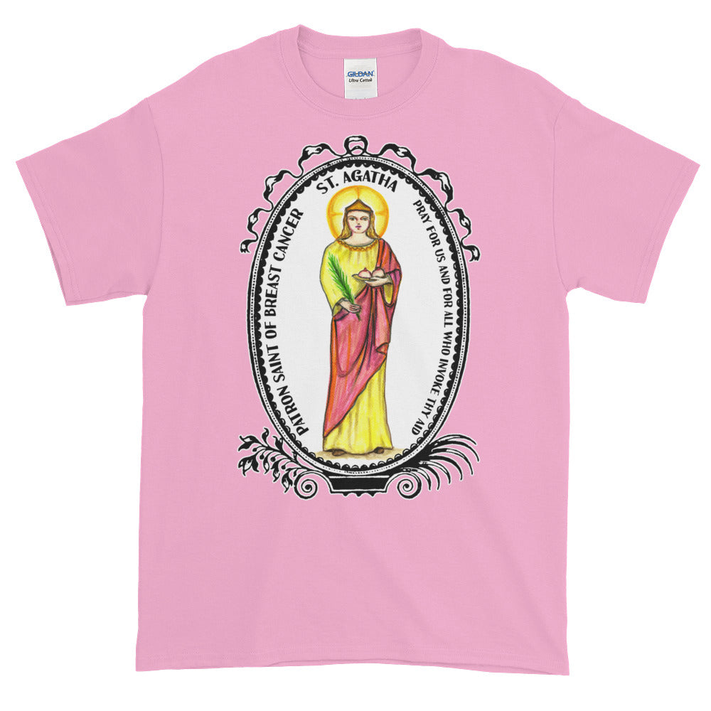 Saint Agatha Patron of Breast Cancer T-Shirt