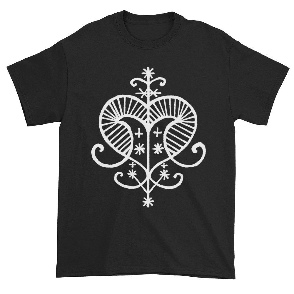 Erzulie Freda Veve for Love Magic Unisex Black T-shirt