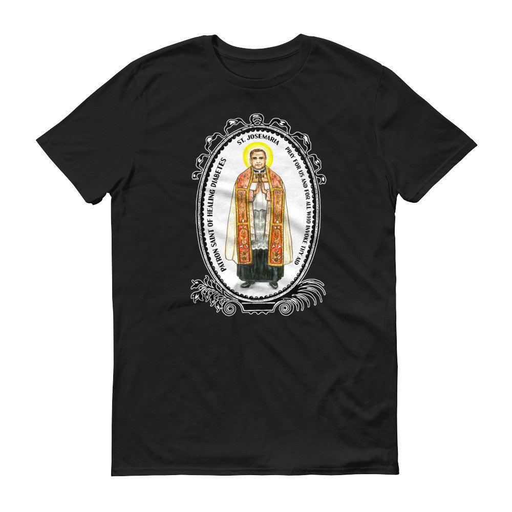 Saint Josemaria Patron of Healing Diabetes Unisex T-shirt