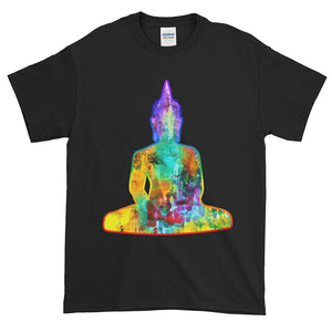 Abstract Buddhist Chakra Enlightenment Meditation Adult Unisex T-shirt