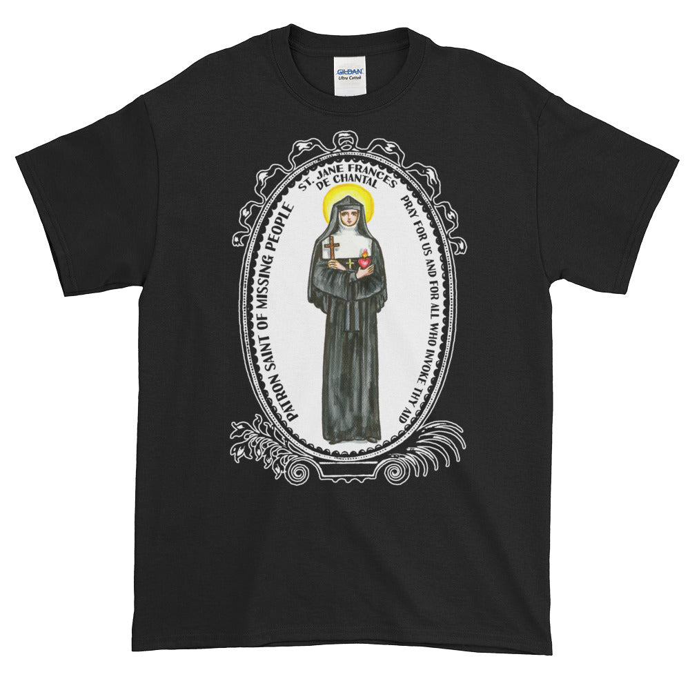 St Jane Frances de Chantal Patron of Missing People T-Shirt