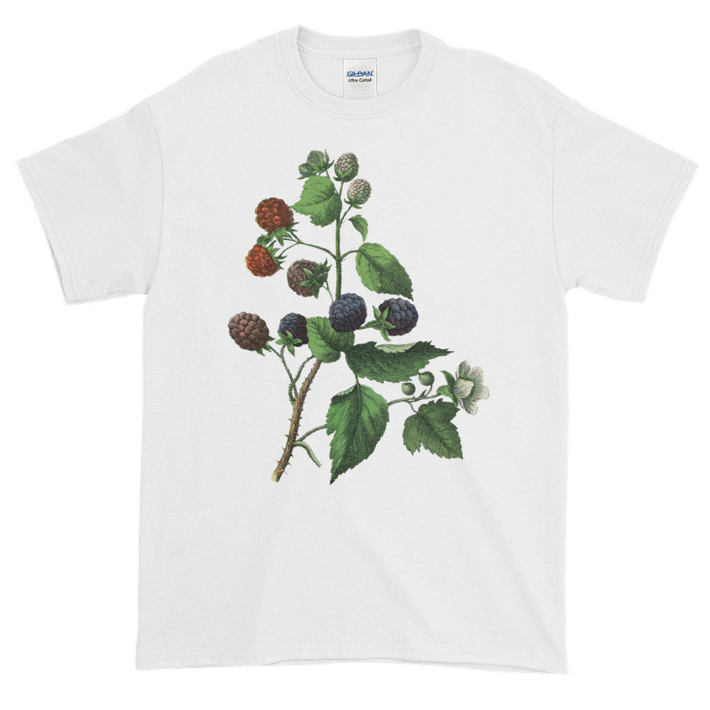 Blackberry Plant Adult Unisex T-shirt
