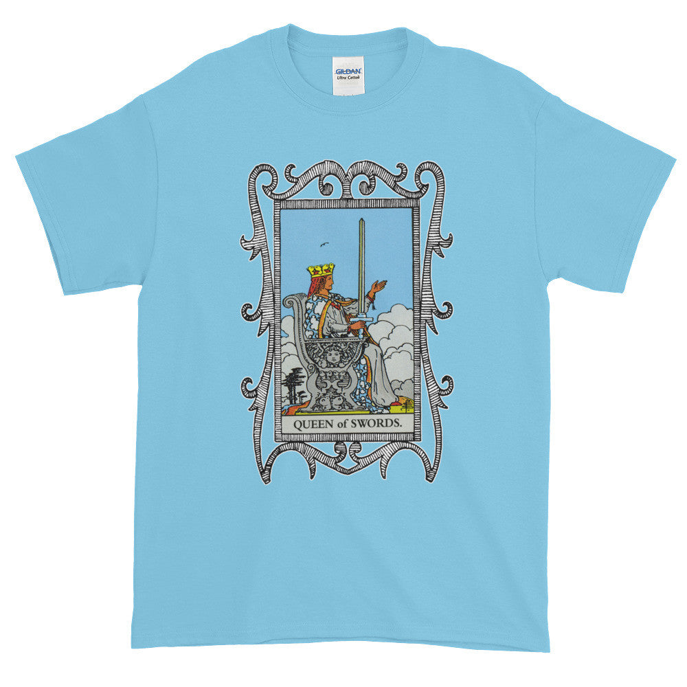 Queen of Cups Swords Card Unisex Adult T-shirt