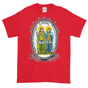 St Sergius and St Bacchus Patron Saints of Homosexuality T-Shirt