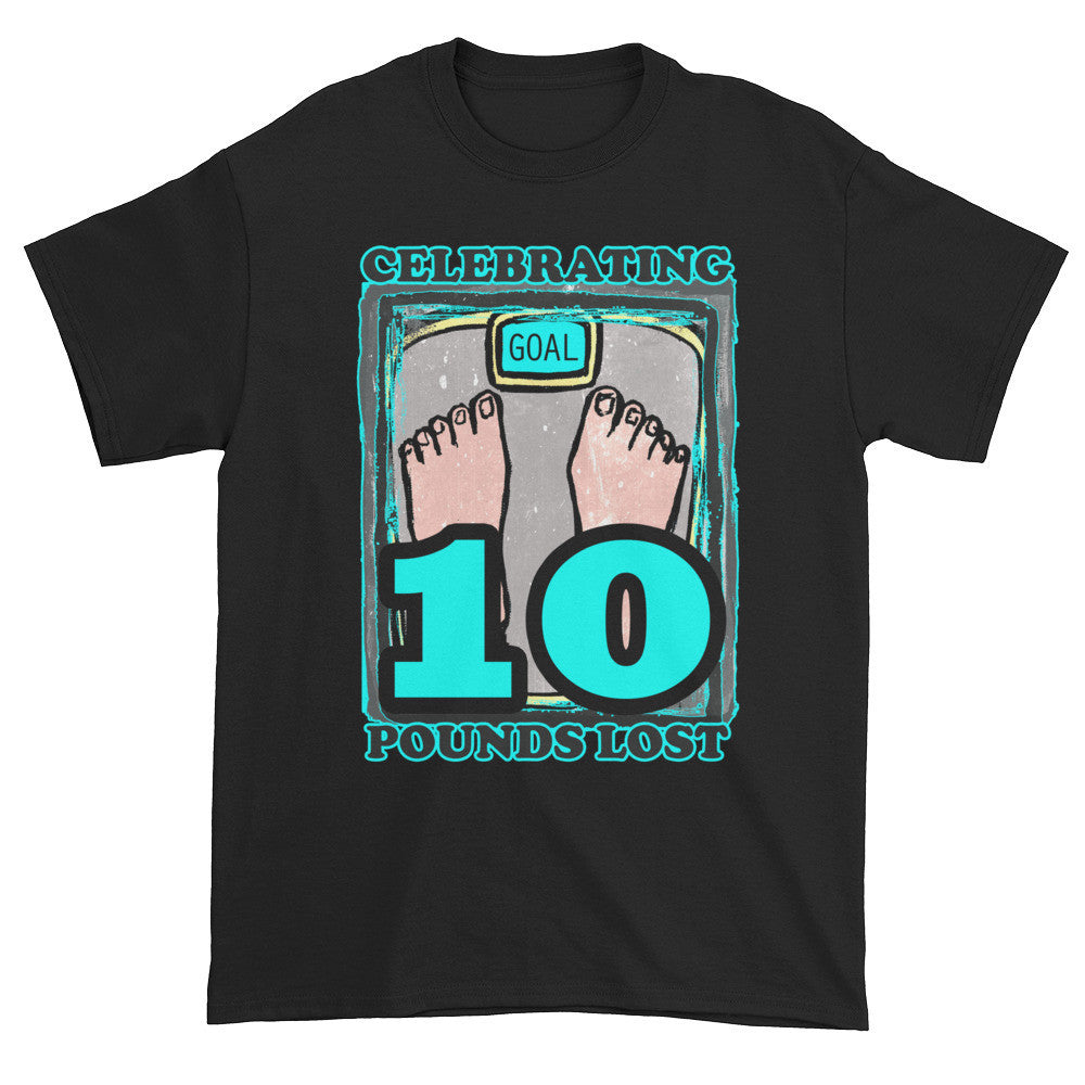 Celebrating 10 Pounds Lost Unisex T-shirt