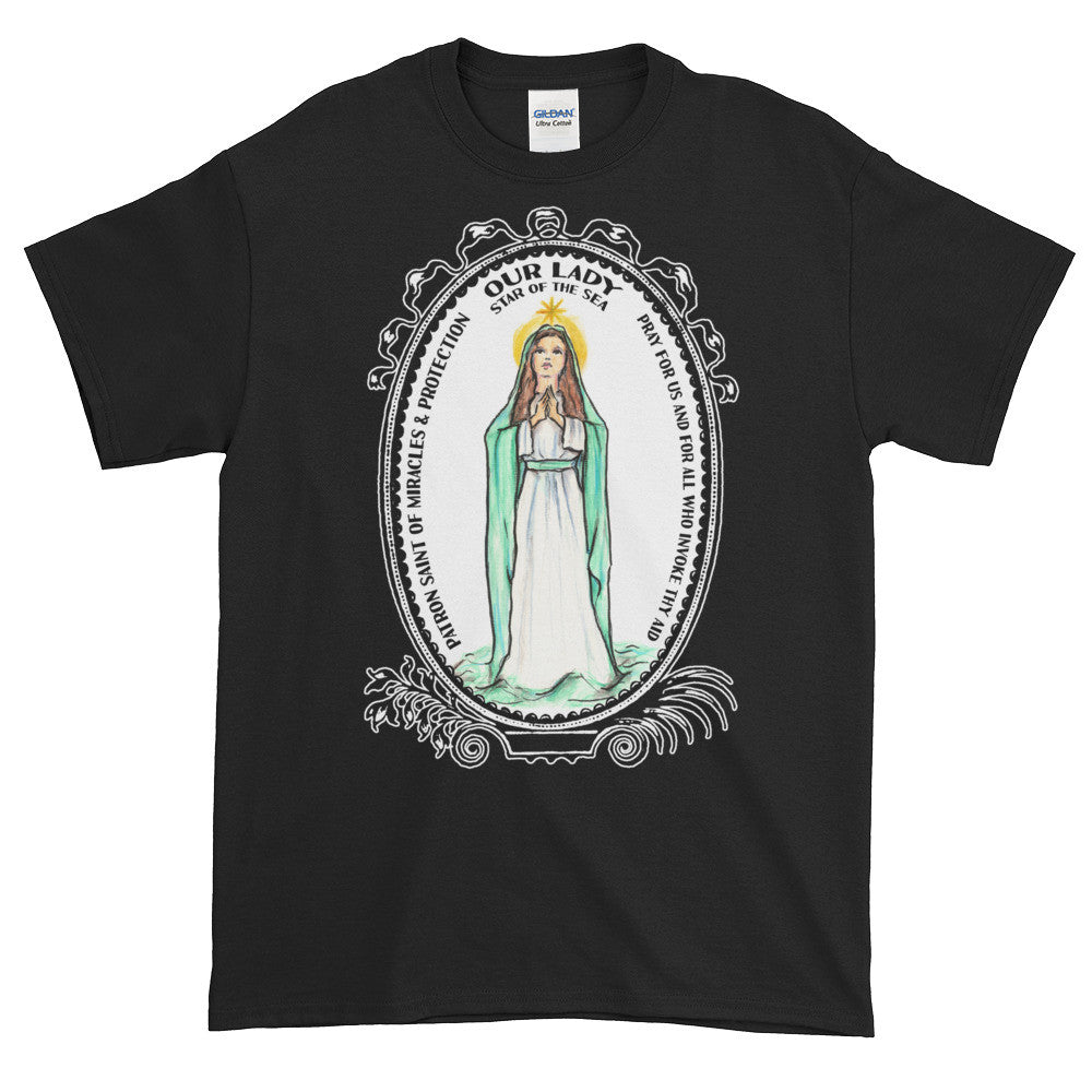 Our Lady Star of the Sea for Miracles & Protection T-shirt