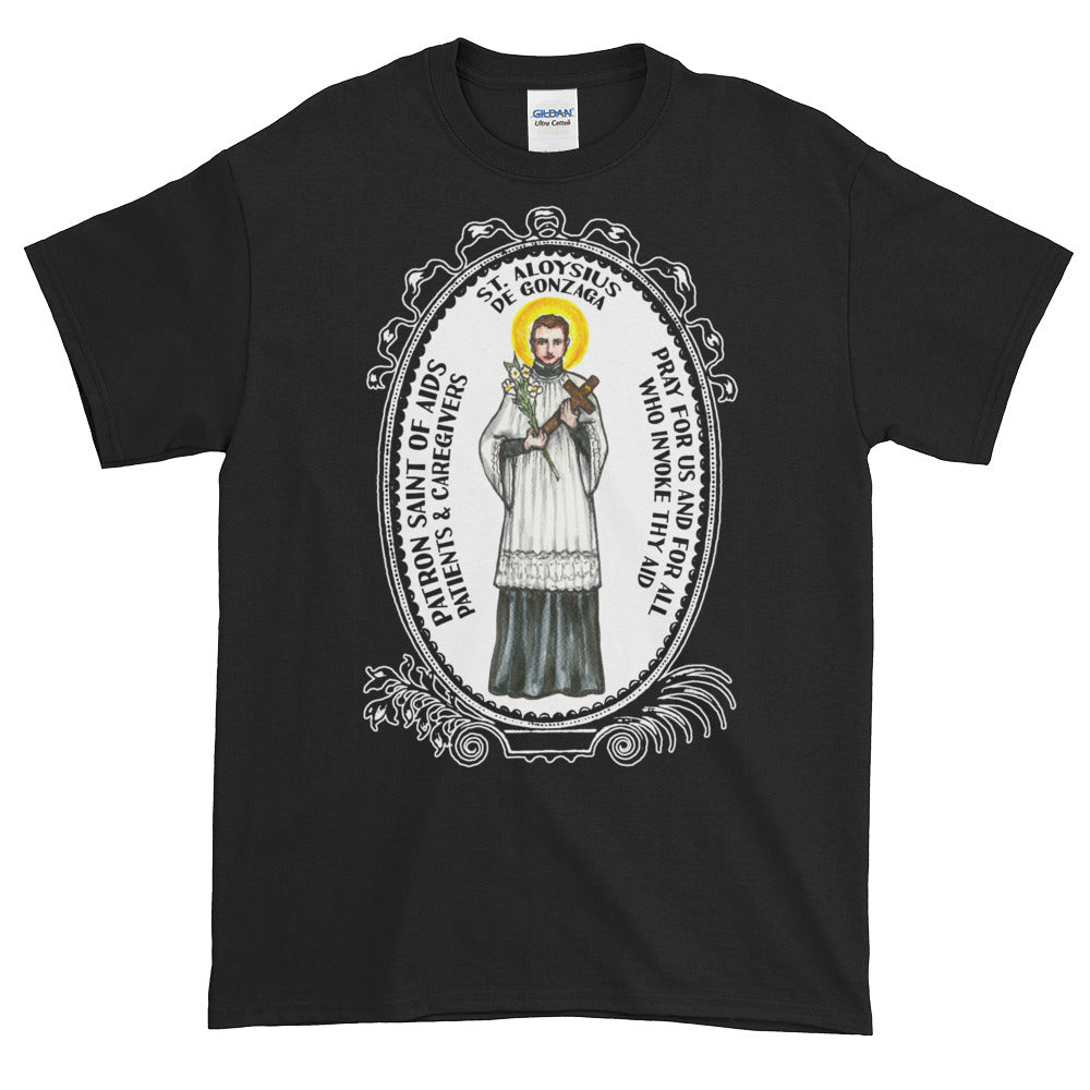 St Aloysius de Gonzaga Patron of Aids Caregivers and Patients T-Shirt