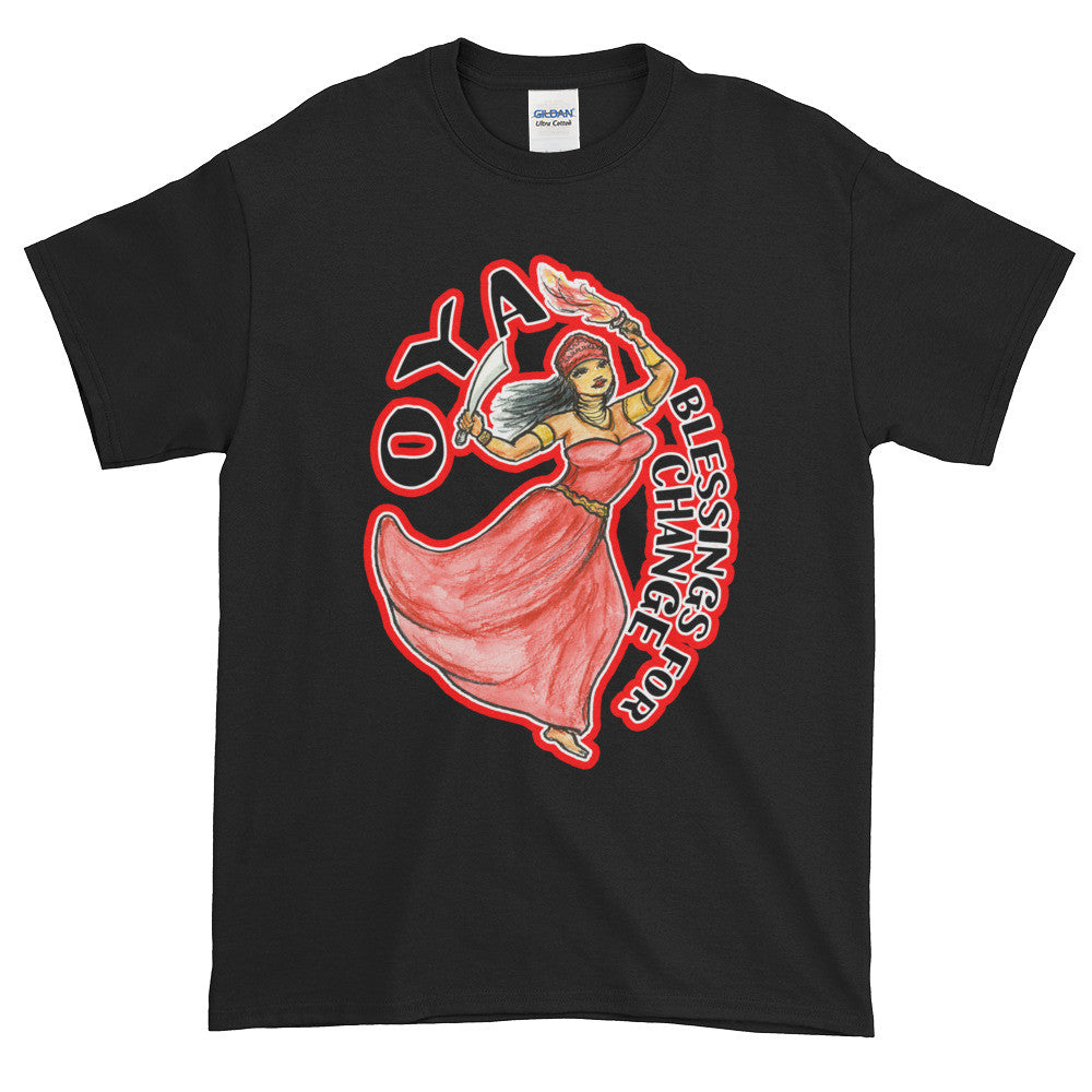 Orisha Goddess Oya Blessings for Change Adult Unisex T-shirt