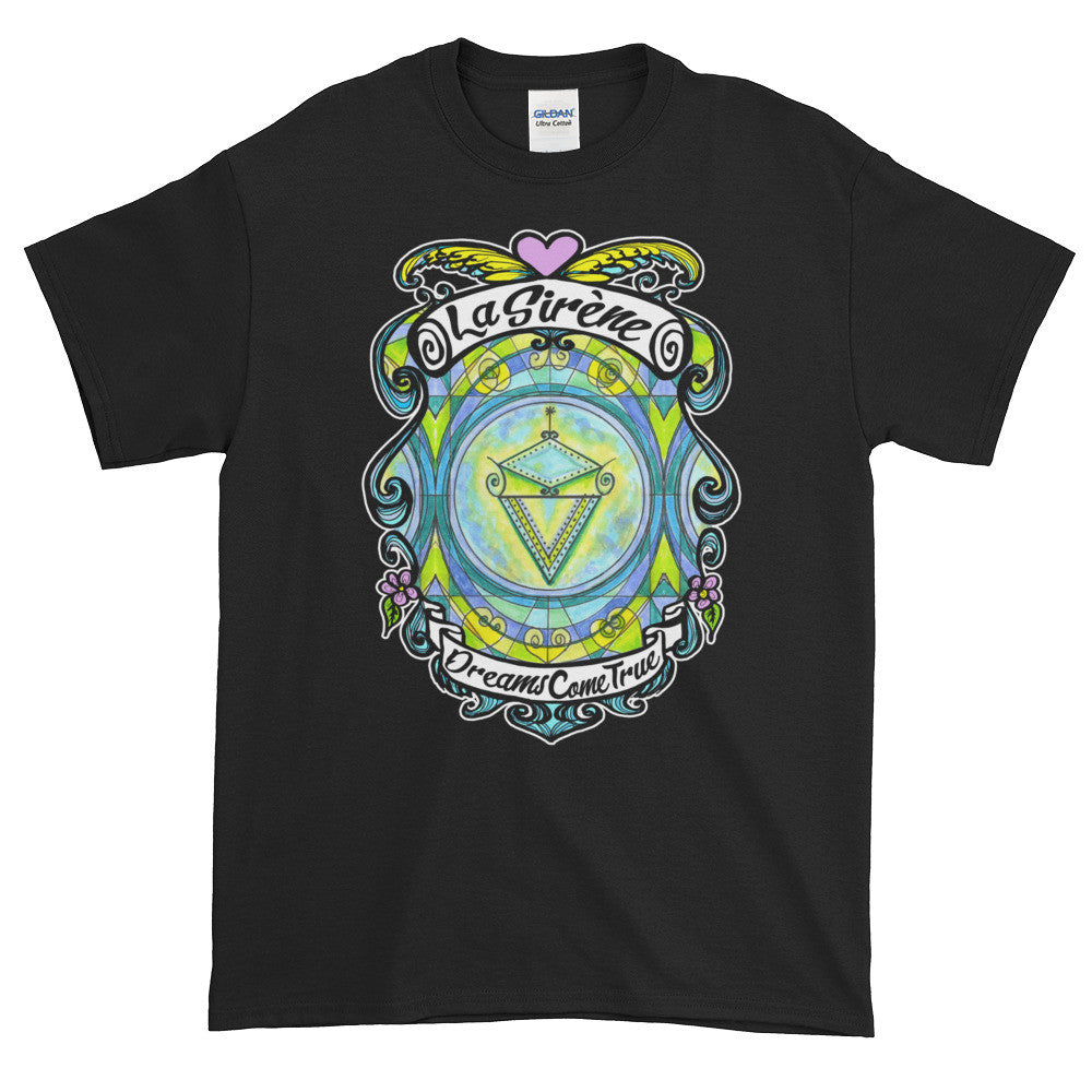 La Sirene Dreams Come True Mermaid Lwa Veve Voooo Adult Unisex T-shirt