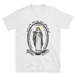 St Catherine of Siena Patron of Healing Sickness Unisex T-Shirt