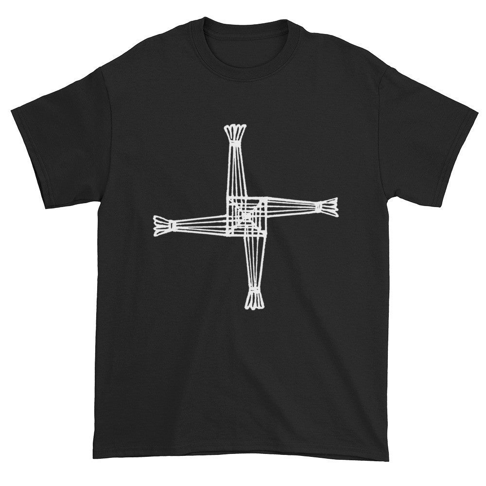 Goddess St Brigids Cross Unisex Black T-shirt