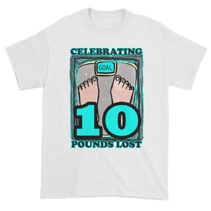 Celebrating 10 Pounds Lost Unisex T-shirt