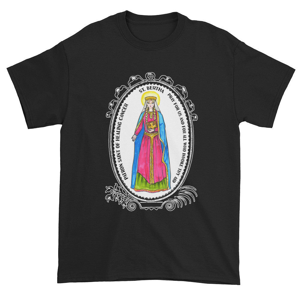 St Bertha Patron of Healing Cancer Unisex T-shirt