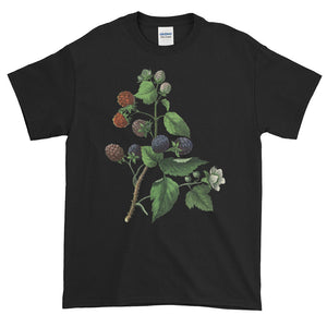 Blackberry Plant Adult Unisex T-shirt