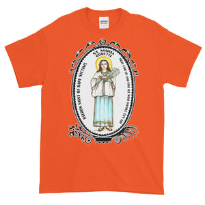 St Maria Goretti Patron of Rape Victims Unisex Adult T-shirt