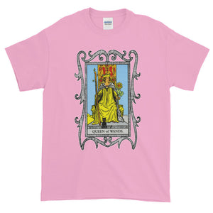 Queen of Wands Tarot Card Unisex Adult T-shirt