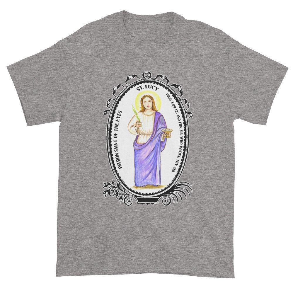 St Lucy Patron of The Eyes Unisex T-shirt