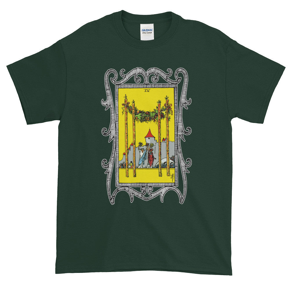 Four of Wands Tarot Card Adult Unisex T-shirt