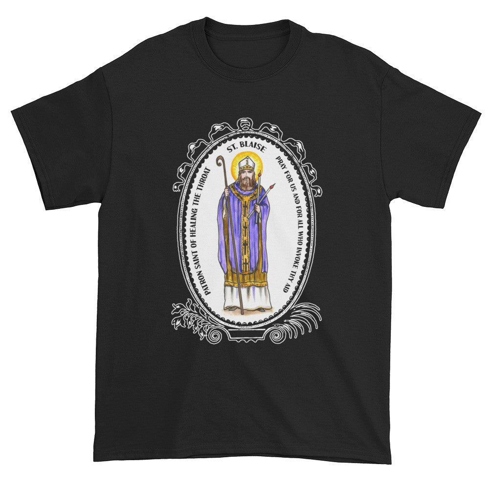 St Blaise Patron of Healing the Throat Unisex T-shirt