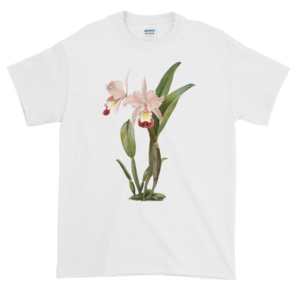 Cattleya Orchid Flowers Adult Unisex T-shirt