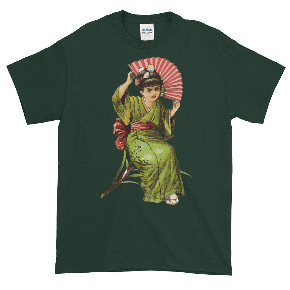 Vintage Geisha Girl Adult Unisex T-shirt