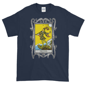 The Fool Major Arcana Tarot Card Adult Unisex T-shirt